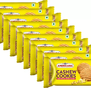 Americana Cashew Cookies  (1350 g, Pack of 10)