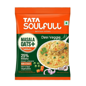 Tata Soulfull Masala Oats + Desi Veggie, 35g